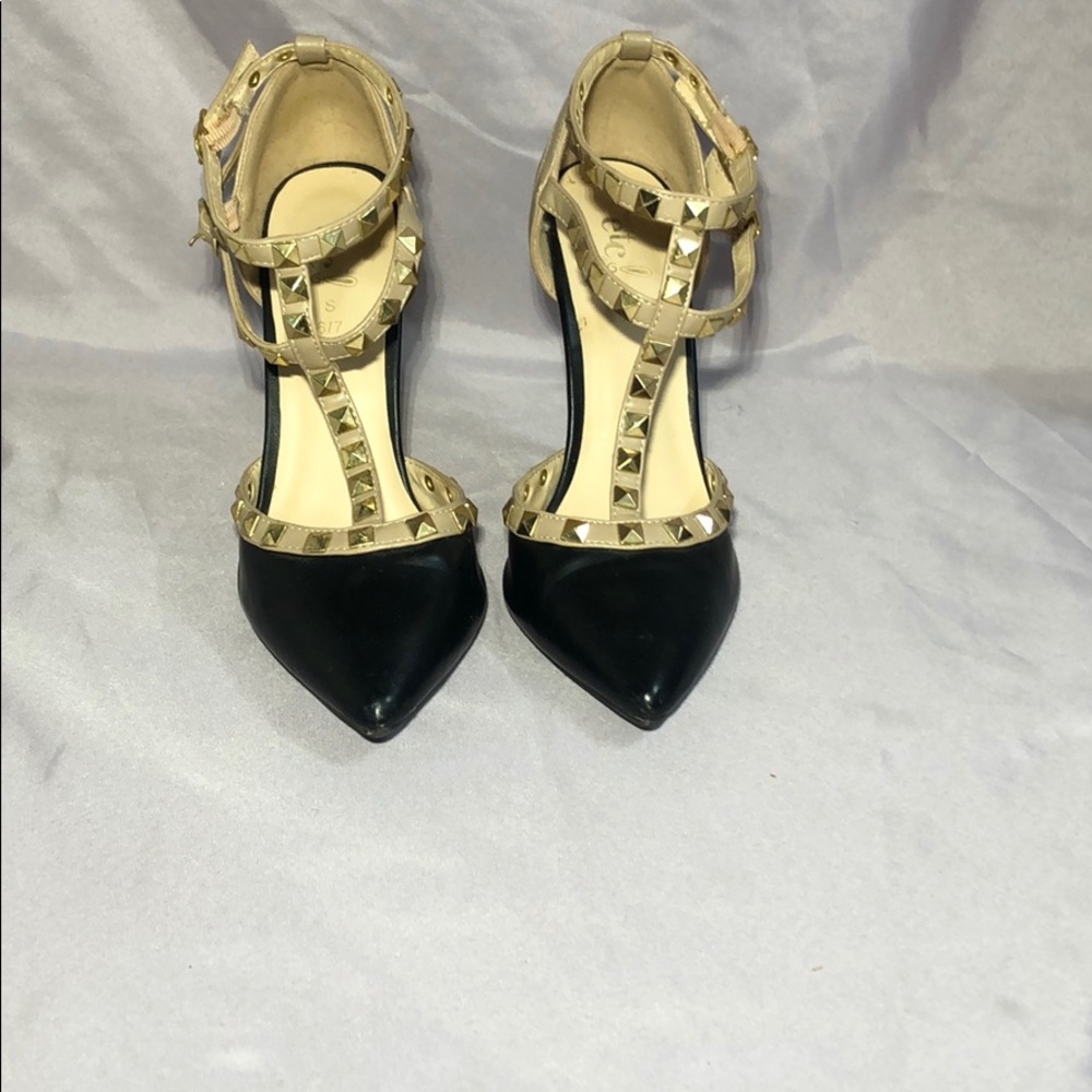 Black heels
